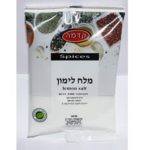 תבלין מלח לימון 100 גרם עד"ח תבלינים בשקית