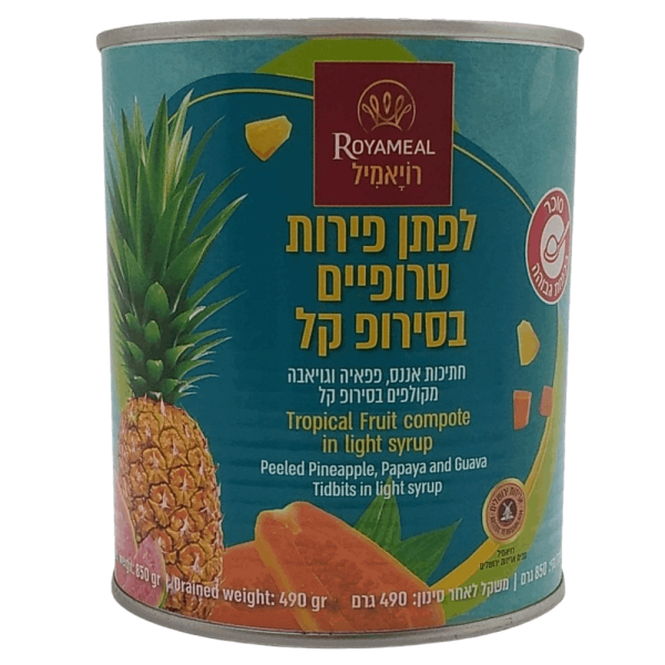 קוקטיל פירות בשימורים 850 גרם עד"ח