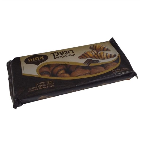 רוגעלך שוקולד "אחוה" 400 גרם עד"ח נטחן ונאפה אחרי פסח