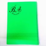 מחברת חשבון ספירלה A4