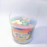 גירי מדרכה בכוס 20 יח' צבעוני