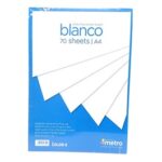 בריסטול A4 לבן 50 דף