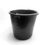 דלי לא שביר 10 ליטר שחור