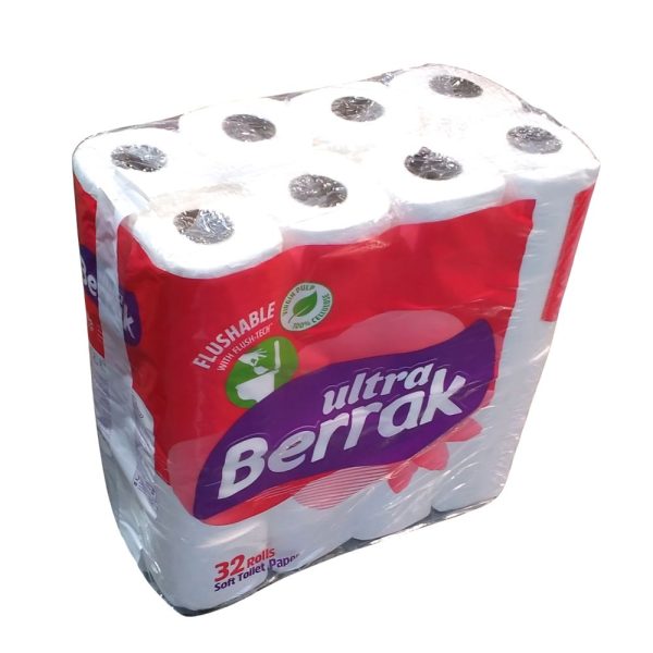 נייר טואלט דו שכבתי 32 גלילים