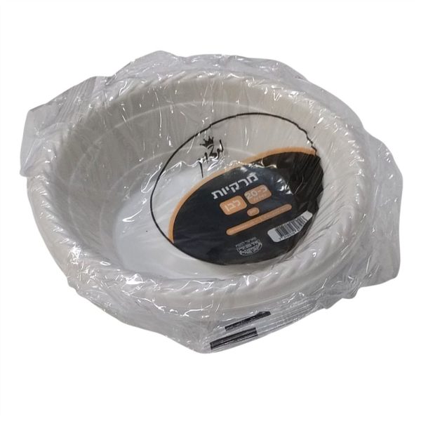 צלחת מרק פשוט 20 יחידות כשל"פ עד"ח