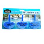 סבון אסלה לתלייה כחול 5 פעולות 3 יחידות