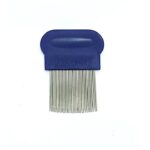 מסרק לכינים (מסרק סמיך) ידית כחולה ארוך