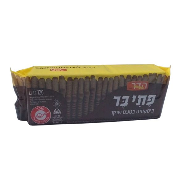 ביסקוויט פתיבר בטעם שוקו 120 גרם עד"ח