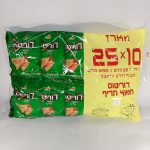 דוריטוס בטעם חמוץ חריף מארז 10 יחידות של 25 גרם עד"ח כשל"פ ב"י