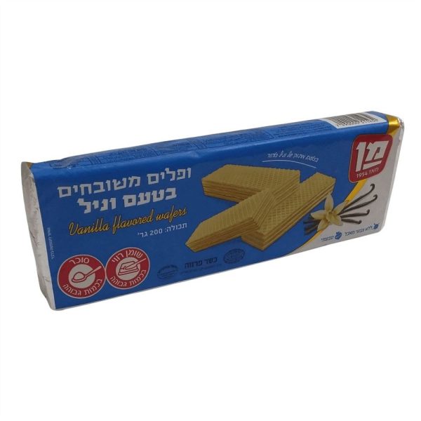 וופל "מן" בטעם וניל 200 גרם הרב לנדא
