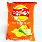 תפוצ'יפס בטעם שמנת בצל 50 גרם עד"ח