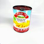תירס לייט בשימורים ללא סוכר 550 גרם "פרי מבורך" עד"ח