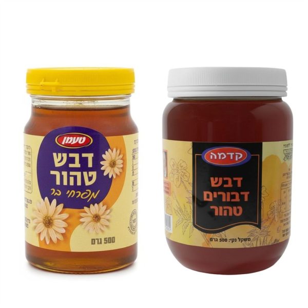 דבש 500 גרם טעמן/קדמה עד"ח