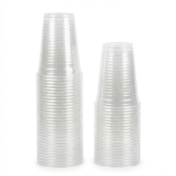 כוסות לשתייה קרה פשוטות 100 יחידות כשל"פ חת"ס פ"ת