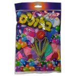 בלונים צבעונים 50 יחידות