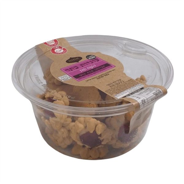 עוגיות כתר בטעם תות "אחוה" 450 גרם עד"ח