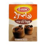 פודינג שוקולד בלגי מריר 80 גרם "אוסם" עד"ח