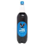 בירה "נשר מאלט" שחורה 1.5 ליטר עד"ח