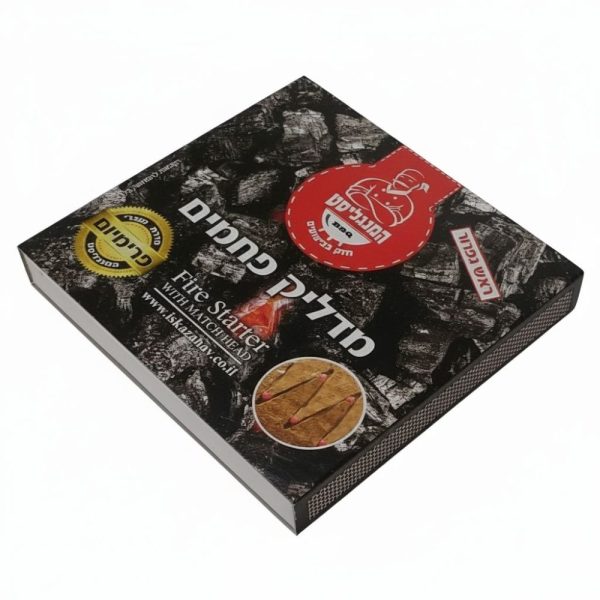 מדליק פחמים ראש גפרור 50 יחידות