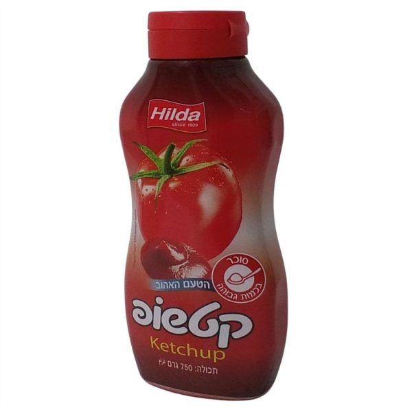 קטשופ 750 גרם "הילדה" עד"ח