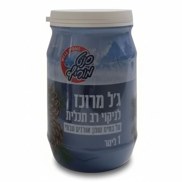 ג'ל אורנים מרוכז 1 ק"ג לניקוי רב תכליתי על בסיס שמן אורנים טבעי "סנט מוריץ"