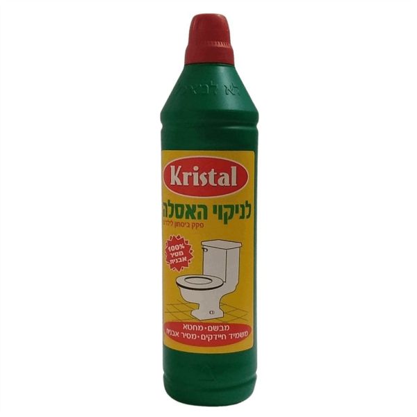 מחטא אסלות 1 ליטר ירוק קריסטל