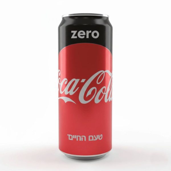 פחית קוקה קולה zero