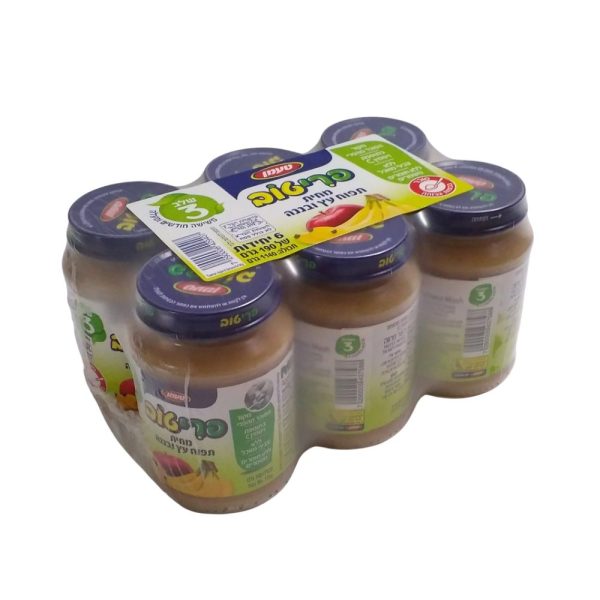 גרבר שישייה 190 גרם תפוח בננה עד"ח