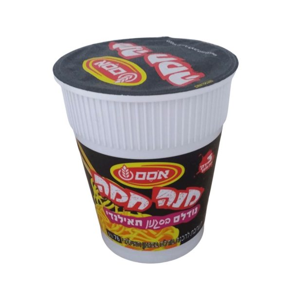 מנה חמה אוסם נודלס בסגנון תאילנדי חת"ס פ"ת