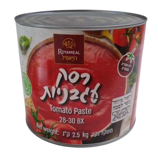רסק עגבניות מוסדי 2.5 ק"ג עד"ח
